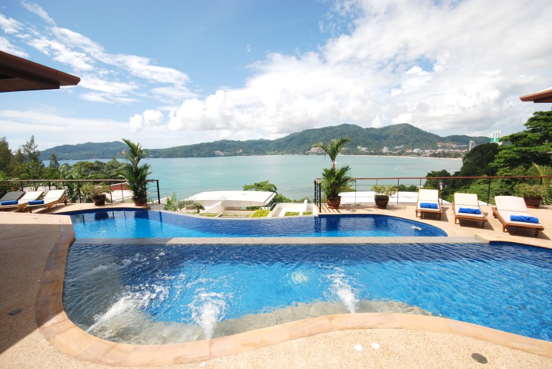 Phuket Rental: Seaview 5 Bedrooms Villa in Patong