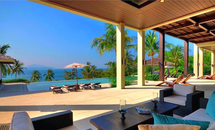 Phuket Rental: Massive 6 Bedrooms Seafront Villa in Phuket